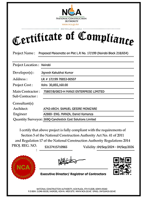 Certificate four